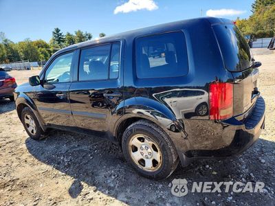 Drugie zdjęcie samochodu z przodu: 2012 HONDA PILOT LX VIN:5FNYF4H2XCB073588 - miniatura