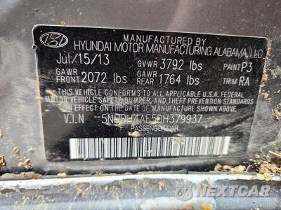 Zdjęcie 12 z 12 samochodu: 2013 HYUNDAI ELANTRA GLS VIN:5NPDH4AE5DH379937 - miniatura