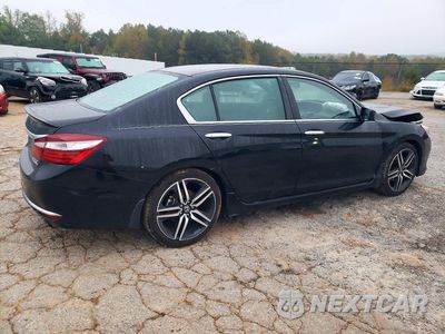 Trzecie zdjęcie samochodu z tyłu: 2017 HONDA ACCORD SPORT SPECIAL EDITION VIN:1HGCR2F10HA120127 - miniatura
