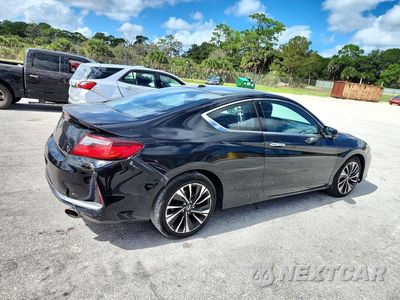 Trzecie zdjęcie samochodu z tyłu: 2017 HONDA ACCORD EX VIN:1HGCT1A74HA008406 - miniatura