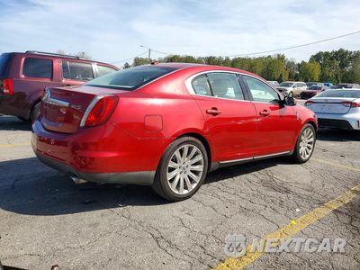 Trzecie zdjęcie samochodu z tyłu: 2011 LINCOLN MKS VIN:1LNHL9DR1BG611300 - miniatura