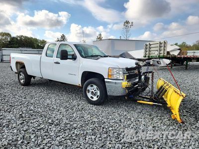 Czwarte zdjęcie samochodu z boku: 2012 CHEVROLET SILVERADO K2500 HEAVY DUTY VIN:1GC2KVCG1CZ345319 - miniatura