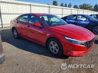 Czwarte zdjęcie samochodu z boku: 2022 HYUNDAI ELANTRA SE VIN:5NPLL4AG3NH074871 - miniatura