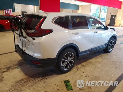 Trzecie zdjęcie samochodu z tyłu: 2021 HONDA CR-V EX VIN:2HKRW2H54MH668779 - miniatura