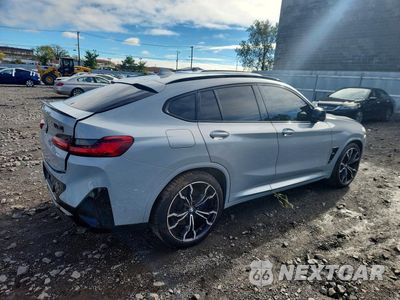 Trzecie zdjęcie samochodu z tyłu: 2022 BMW X4 M VIN:5YM23EC01N9J23387 - miniatura