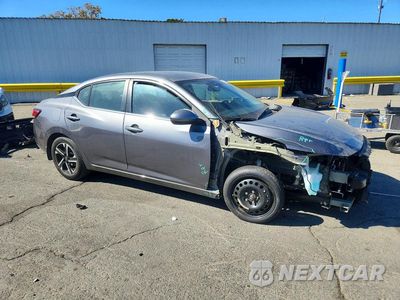 Czwarte zdjęcie samochodu z boku: 2025 NISSAN SENTRA SV VIN:3N1AB8CV6SY352015 - miniatura