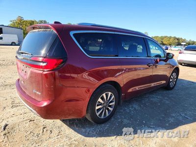 Trzecie zdjęcie samochodu z tyłu: 2021 CHRYSLER PACIFICA HYBRID TOURING L VIN:2C4RC1L72MR586063 - miniatura
