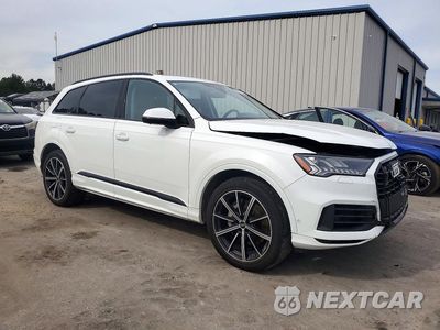 Czwarte zdjęcie samochodu z boku: 2023 AUDI Q7 PREMIUM PLUS VIN:WA1LXBF71PD028380 - miniatura
