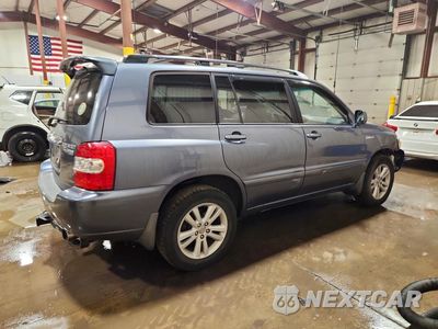 Trzecie zdjęcie samochodu z tyłu: 2006 TOYOTA HIGHLANDER HYBRID VIN:JTEEW21A960006763 - miniatura