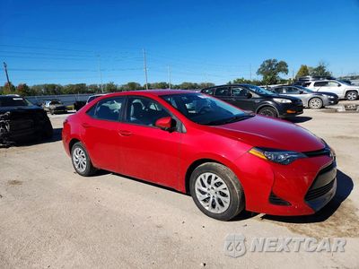 Czwarte zdjęcie samochodu z boku: 2019 TOYOTA COROLLA LE VIN:2T1BURHE9KC170044 - miniatura