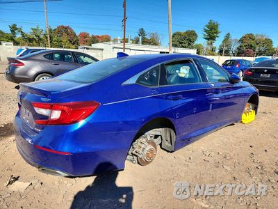 Trzecie zdjęcie samochodu z tyłu: 2020 HONDA ACCORD SPORT VIN:1HGCV1F38LA148211 - miniatura