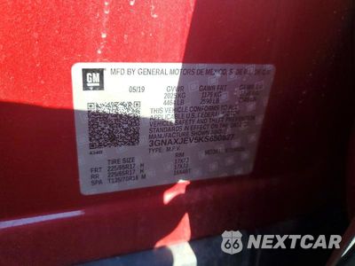 Zdjęcie 13 z 13 samochodu: 2019 CHEVROLET EQUINOX LT VIN:3GNAXJEV5KS650827 - miniatura
