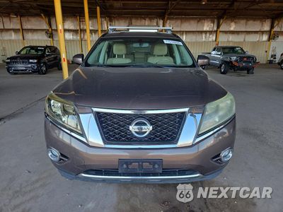 Piąte zdjęcie samochodu w środku: 2015 NISSAN PATHFINDER SL VIN:5N1AR2MN0FC717898 - miniatura