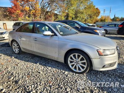 Czwarte zdjęcie samochodu z boku: 2013 AUDI A4 PREMIUM PLUS VIN:WAUFFAFL2DN006419 - miniatura