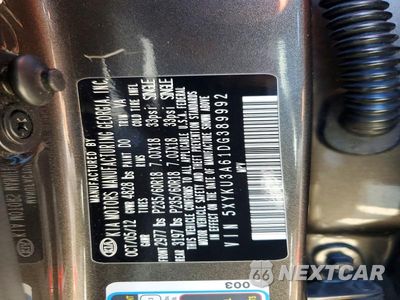 Zdjęcie 13 z 13 samochodu: 2013 KIA SORENTO EX VIN:5XYKU3A61DG389992 - miniatura