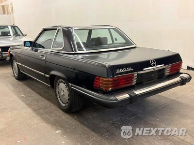 Trzecie zdjęcie samochodu z tyłu: 1987 MERCEDES-BENZ 560 560SL VIN:WDBBA4805H4070652 - miniatura