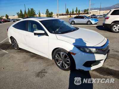 Czwarte zdjęcie samochodu z boku: 2016 HONDA CIVIC EXL VIN:19XFC1F74GE200652 - miniatura