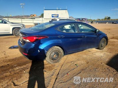 Trzecie zdjęcie samochodu z tyłu: 2016 HYUNDAI ELANTRA SE VIN:5NPDH4AE6GH701120 - miniatura