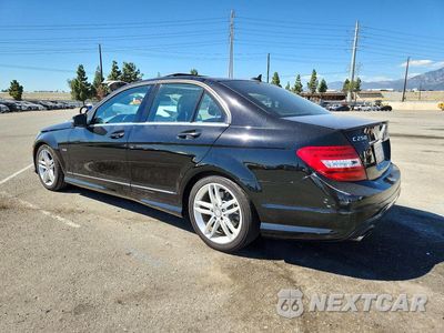 Drugie zdjęcie samochodu z przodu: 2012 MERCEDES-BENZ C 250 VIN:WDDGF4HB7CA623405 - miniatura