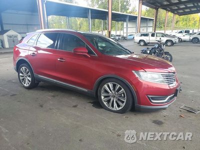 Czwarte zdjęcie samochodu z boku: 2016 LINCOLN MKX RESERVE VIN:2LMTJ8LP9GBL54741 - miniatura