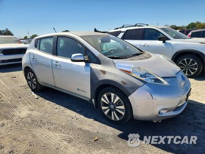 Czwarte zdjęcie samochodu z boku: 2013 NISSAN LEAF S VIN:1N4AZ0CP0DC404056 - miniatura