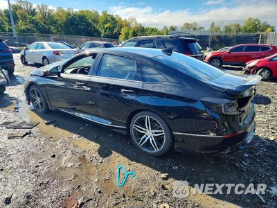 Drugie zdjęcie samochodu z przodu: 2022 HONDA ACCORD TOURING VIN:1HGCV2F95NA011434 - miniatura