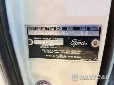 Zdjęcie 12 z 12 samochodu: 1965 FORD FAIRLANE 500 VIN:5K43C132529 - miniatura