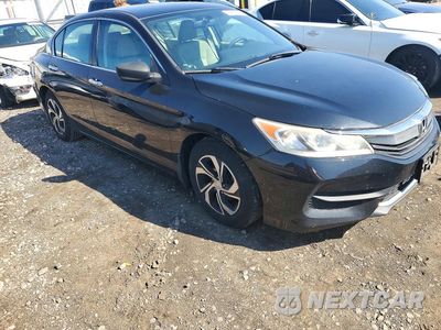 Czwarte zdjęcie samochodu z boku: 2016 HONDA ACCORD LX VIN:1HGCR2F36GA241647 - miniatura