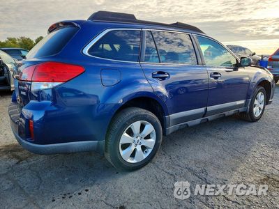 Trzecie zdjęcie samochodu z tyłu: 2011 SUBARU OUTBACK 2.5I LIMITED VIN:4S4BRBKC9B3438305 - miniatura