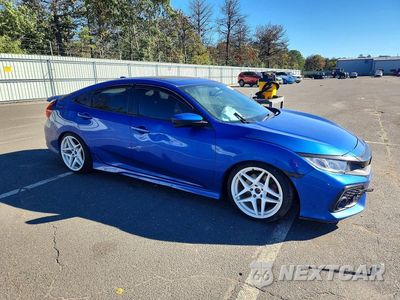 Czwarte zdjęcie samochodu z boku: 2018 HONDA CIVIC SI VIN:2HGFC1E56JH700759 - miniatura