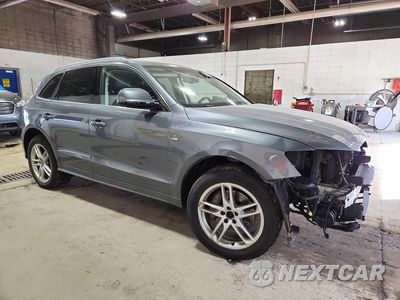 Czwarte zdjęcie samochodu z boku: 2016 AUDI Q5 PREMIUM PLUS S-LINE VIN:WA1D7AFP9GA147052 - miniatura