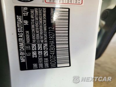 Zdjęcie 12 z 12 samochodu: 2017 MERCEDES-BENZ E 300 4MATIC VIN:WDDZF4KB0HA182712 - miniatura