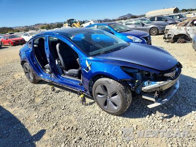 Czwarte zdjęcie samochodu z boku: 2020 TESLA MODEL 3 VIN:5YJ3E1EA3LF705841 - miniatura