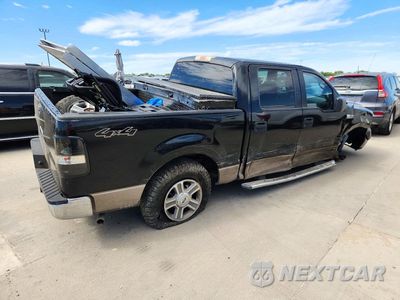 Trzecie zdjęcie samochodu z tyłu: 2005 FORD F150 SUPERCREW VIN:1FTRW14W65KE27155 - miniatura