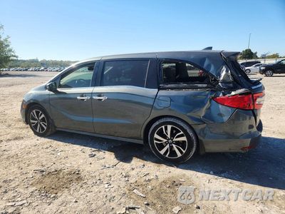 Drugie zdjęcie samochodu z przodu: 2019 HONDA ODYSSEY ELITE VIN:5FNRL6H98KB040528 - miniatura