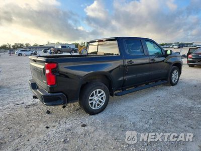 Trzecie zdjęcie samochodu z tyłu: 2020 CHEVROLET SILVERADO C1500 RST VIN:3GCPWDEDXLG161861 - miniatura