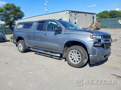 Czwarte zdjęcie samochodu z boku: 2020 CHEVROLET SILVERADO K1500 RST VIN:1GCRYEEK6LZ375639 - miniatura