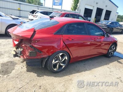 Trzecie zdjęcie samochodu z tyłu: 2023 HYUNDAI ELANTRA SEL VIN:KMHLS4AG8PU486324 - miniatura