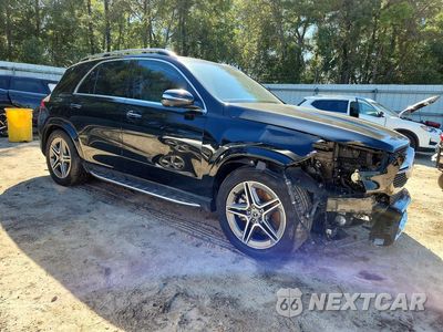 Czwarte zdjęcie samochodu z boku: 2022 MERCEDES-BENZ GLE 450 4MATIC VIN:4JGFB5KB7NA773206 - miniatura