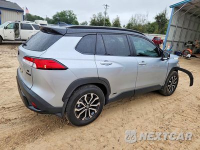 Trzecie zdjęcie samochodu z tyłu: 2024 TOYOTA COROLLA CROSS HYBRID SE VIN:7MUFBABG6RV018135 - miniatura