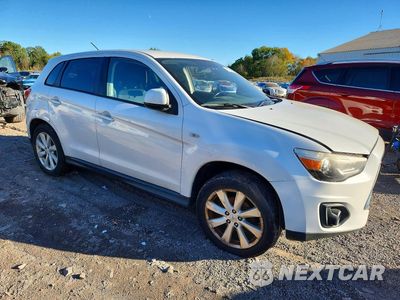 Czwarte zdjęcie samochodu z boku: 2013 MITSUBISHI OUTLANDER SPORT ES VIN:4A4AP3AU9DE016332 - miniatura