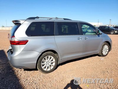 Trzecie zdjęcie samochodu z tyłu: 2015 TOYOTA SIENNA LIMITED PREMIUM 7-PASSENGER VIN:5TDDK3DC2FS116534 - miniatura