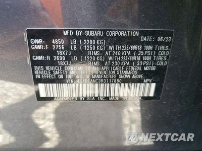 Zdjęcie 14 z 14 samochodu: 2024 SUBARU OUTBACK LIMITED VIN:4S4BTANC3R3117880 - miniatura