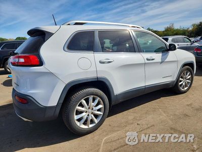 Trzecie zdjęcie samochodu z tyłu: 2016 JEEP CHEROKEE LIMITED VIN:1C4PJMDS8GW252553 - miniatura