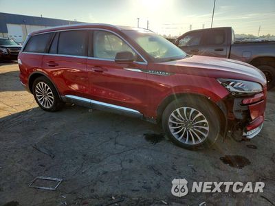 Czwarte zdjęcie samochodu z boku: 2020 LINCOLN AVIATOR RESERVE VIN:5LM5J7XC8LGL06864 - miniatura