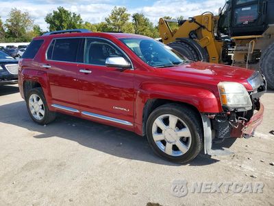 Czwarte zdjęcie samochodu z boku: 2015 GMC TERRAIN DENALI VIN:2GKFLUE33F6313396 - miniatura