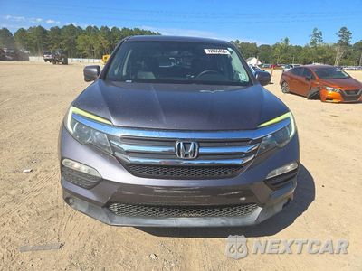 Piąte zdjęcie samochodu w środku: 2017 HONDA PILOT EXLN VIN:5FNYF5H77HB034336 - miniatura