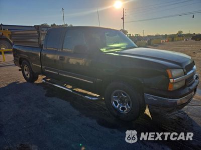 Czwarte zdjęcie samochodu z boku: 2003 CHEVROLET SILVERADO C1500 VIN:1GCEC19V63Z166721 - miniatura