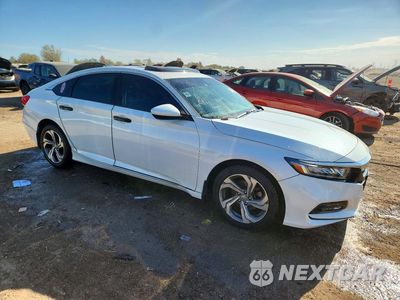 Czwarte zdjęcie samochodu z boku: 2018 HONDA ACCORD EX VIN:1HGCV1F41JA042317 - miniatura