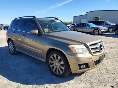 Czwarte zdjęcie samochodu z boku: 2010 MERCEDES-BENZ GLK 350 4MATIC VIN:WDCGG8HB8AF350550 - miniatura